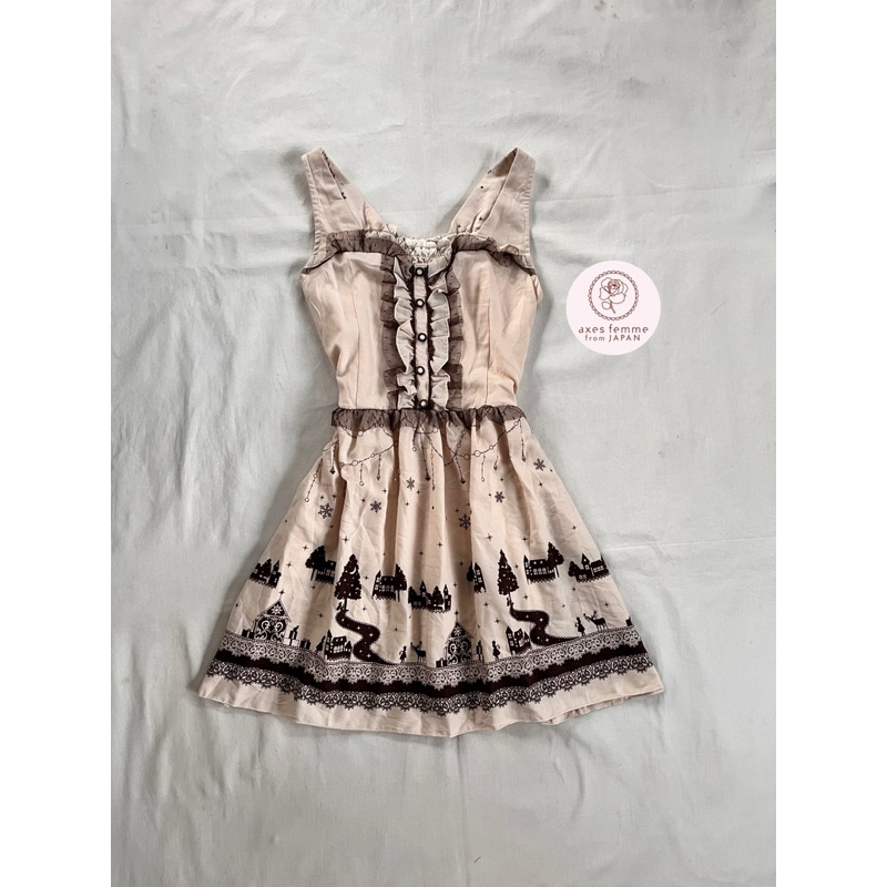 axes femme เดรสญี่ปุ่น