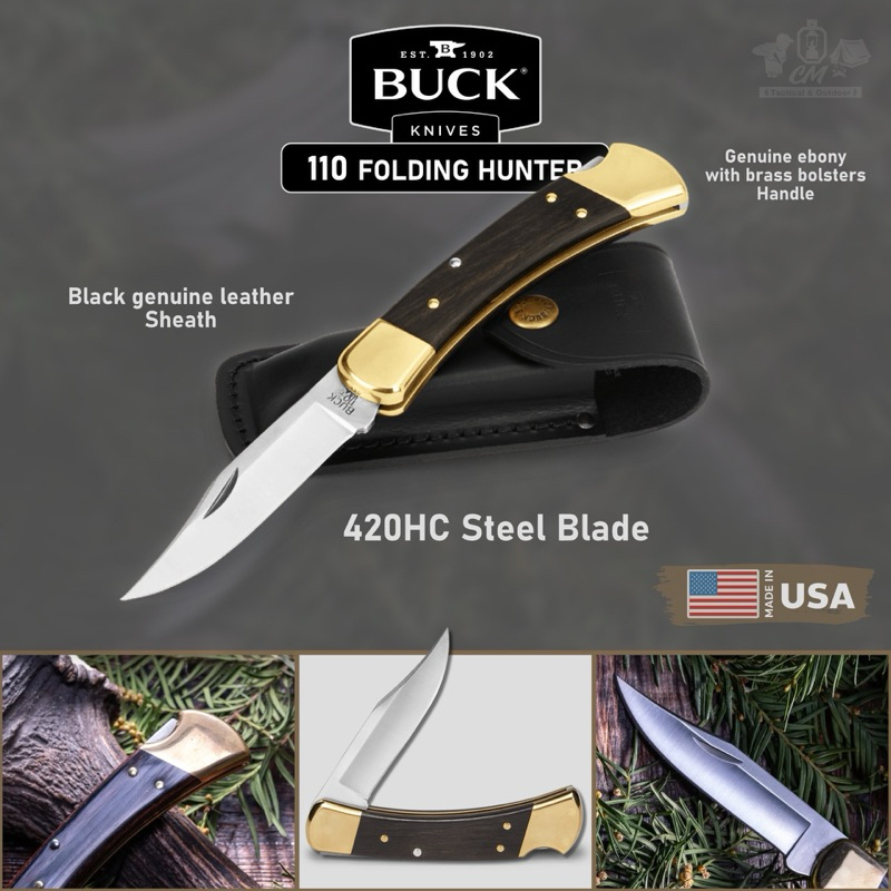 Buck 110 Folding Hunter (0110BRS)