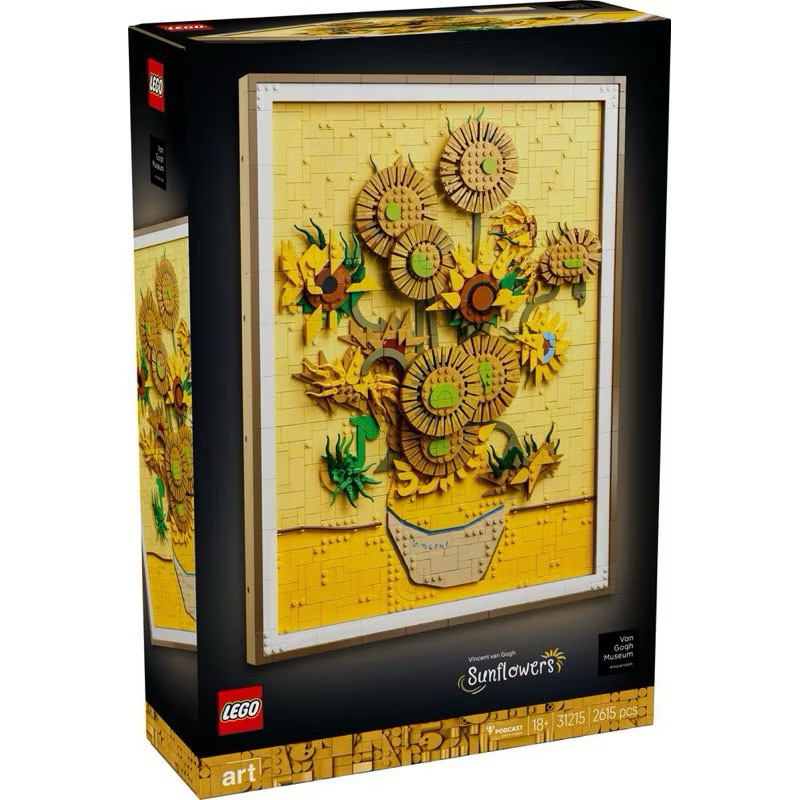 LEGO Art 31215 Vincent van Gogh – Sunflowers by Bricks_Kp