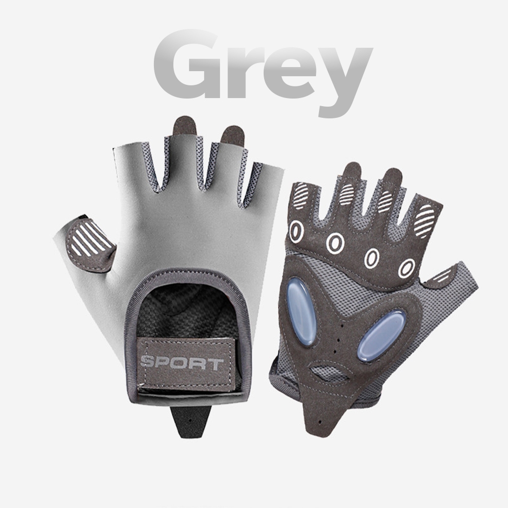 chishop ถุงมือกีฬา ถุงมือพิลาทิส แบบครึ่งนิ้ว เหมาะกับการเล่นฟิตเนส ออกกำลังกาย มี3สีให้เลือก - รูปที่ 7