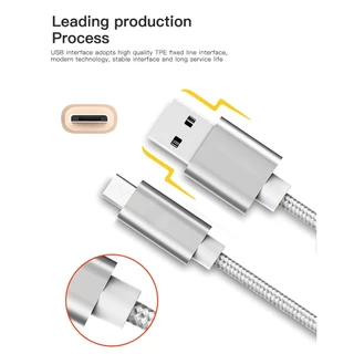 สายชาร์จ/Type C/Micro USB สายชาร์จ 2.4A 25CM/1M ชาร์จเร็ว สายชาร์จ Fast Charging Cable สำหรับ ประเภทโทรศัพท์หลากหลาย