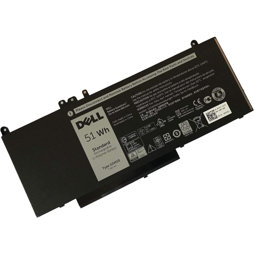 Battery Dell Latitude E5550 RYXXH : 11.1V-3400mAh/38Wh Black (OEM)