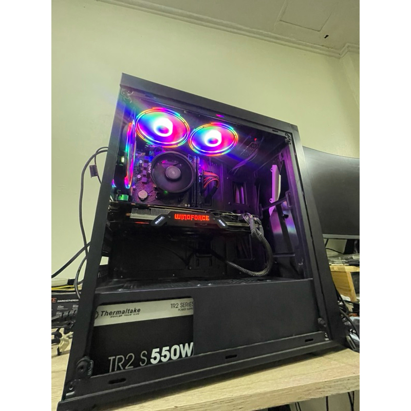 คอมประกอบ เซทมือสอง R5 3500+rx580