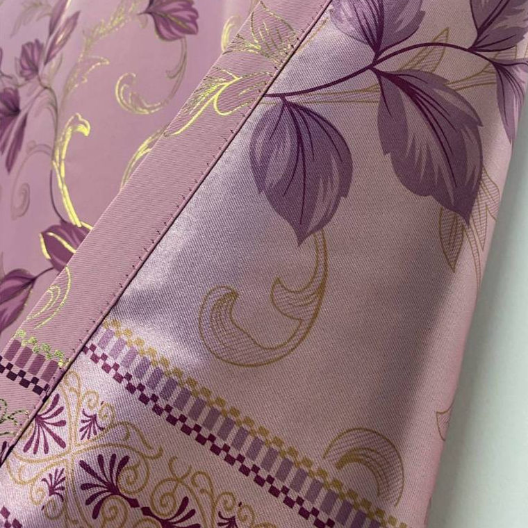 ผ้าม่านหน้าต่างสอดลวดลายเฟื้องฟ้า(ผ้าหนา)ชายแบบผ้าไม่ติดตุ้งติ้งแบบเรียบเรียบ(ราคาต่อ 1 ผืน) - รูปที่ 6