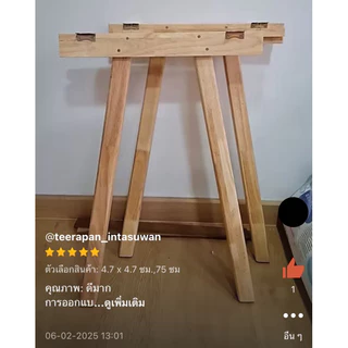 โต๊ะทรงเสาเทเรอิ ความสูงรวมหน้าท็อป 70 cm/ 75 ซม