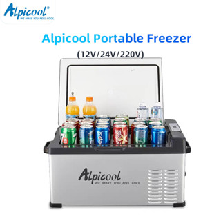 【สต๊อกไทย】ตู้เย็นขนาดเล็ก Alpicool freezer แบบพกพาในรถ ตู้เย…