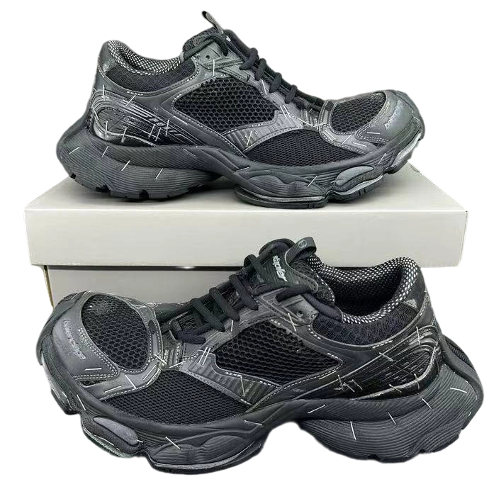 Balenciaga Nail Machine Series Retro casual sports running shoes Unisex 1013