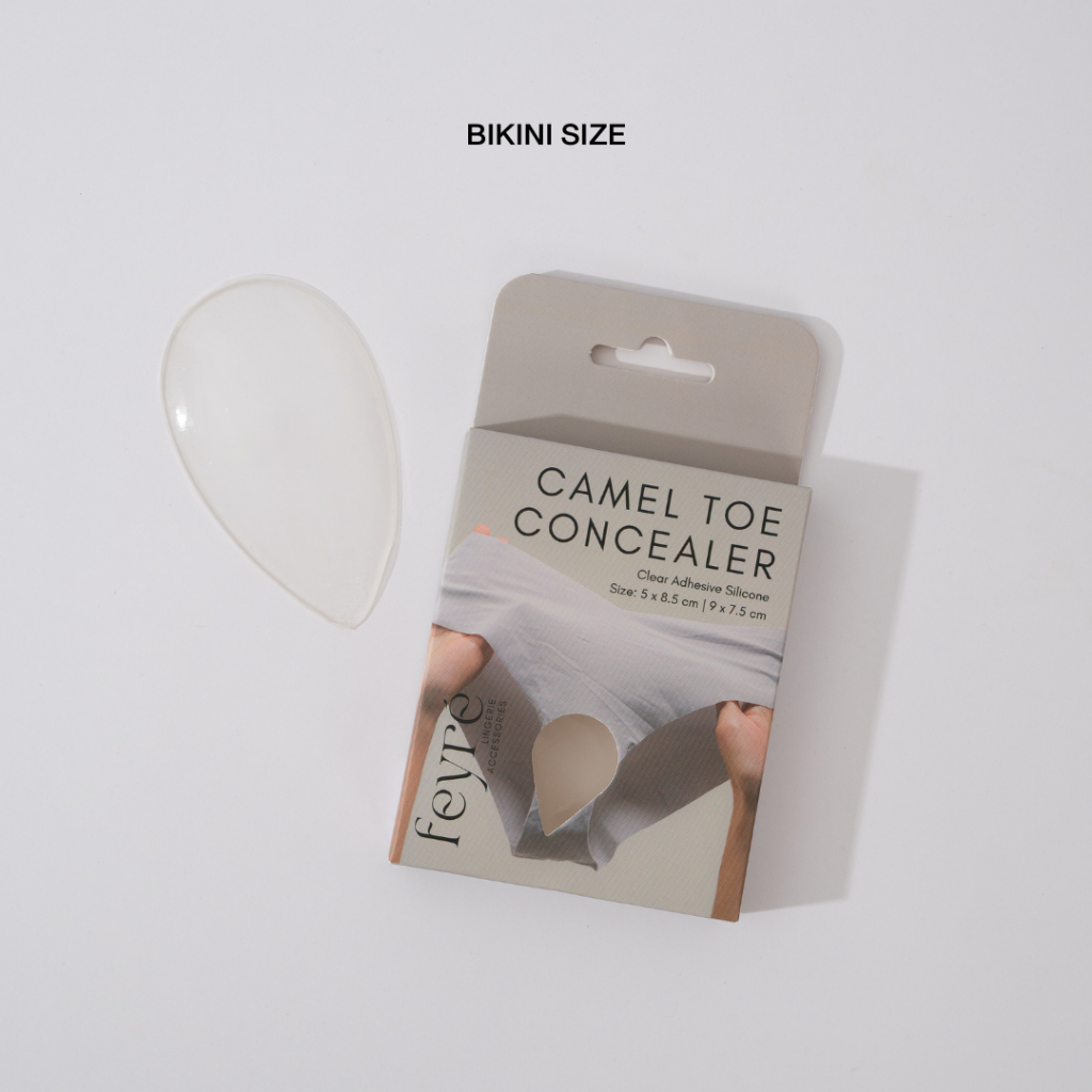 Feyre - ซิลิโคนปิดกีบอูฐ ซิลิโคนปิดเป้า แผ่นซิลิโคนใส มีกาวในตัว ซิลิโคนรองบิกินี่ซิลิโคนปิดกลีบอูฐ - รูปที่ 4