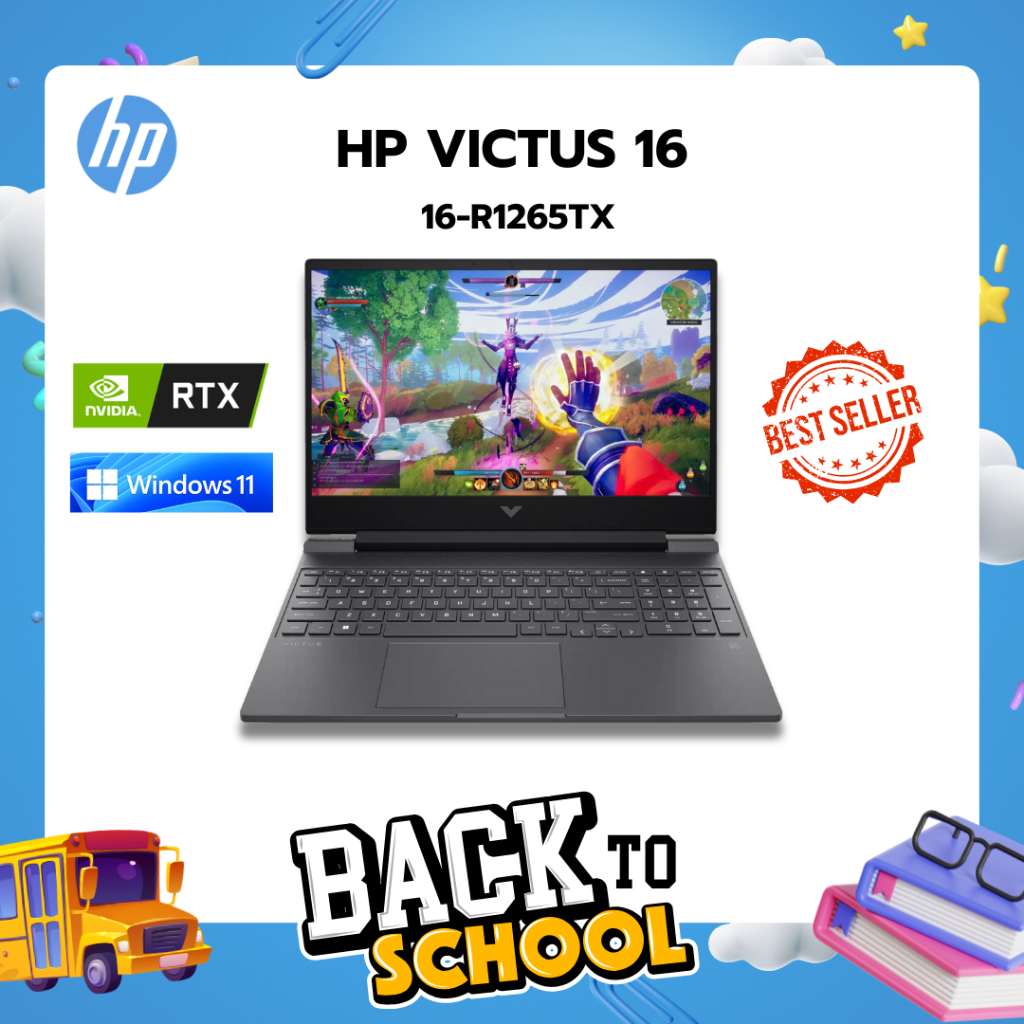 HP VICTUS 16-R1265TX / i5-14450HX/32GB/GeForce RTX 4060/ By NeoShop