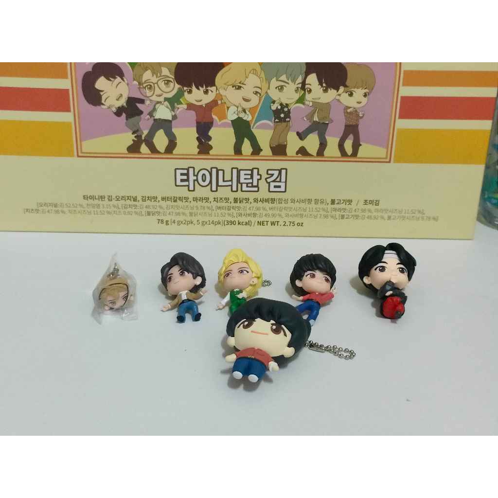 ของสะสม พวงกุญแจ Tinytan bts