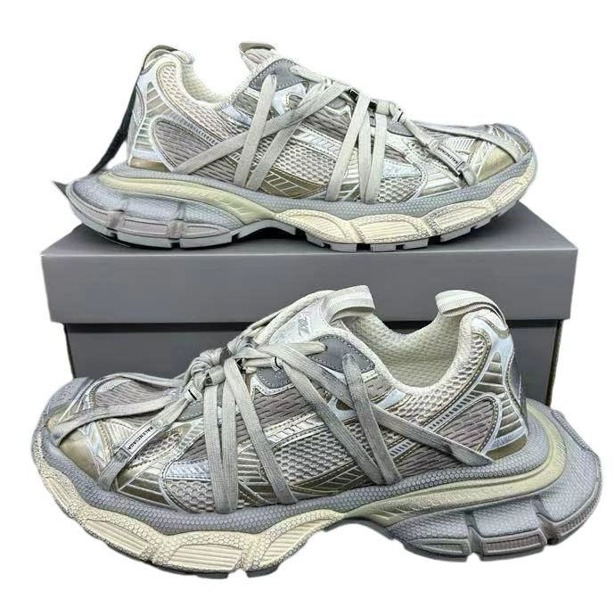 Balenciaga 3XL Extreme Lace Series Retro casual running shoes Unisex 1049