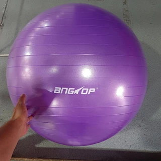 ANGTOP ลูกบอลโยคะ 65cm (แถมที่เติมลม) วัสดุหนาป้องกันการระเบิด yoga ball ลูกบอลเล็ก/ลูกบอลใหญ่ 75cm