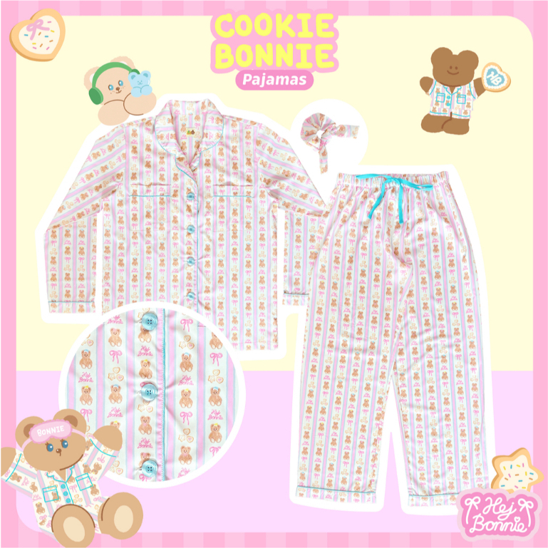 [สำหรับผู้ใหญ่] Cookie Bonnie Pajamas l Hej Bonnie Official