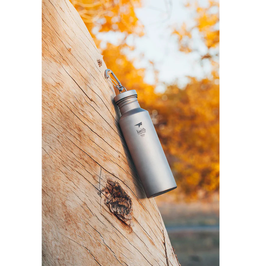 [ส่งด่วน/ส่งไว/จัดส่งทุกวัน/มีประกัน] กระบอกน้ำ ไทเทเนี่ยม keith Titanium sport bottle (with bottle 