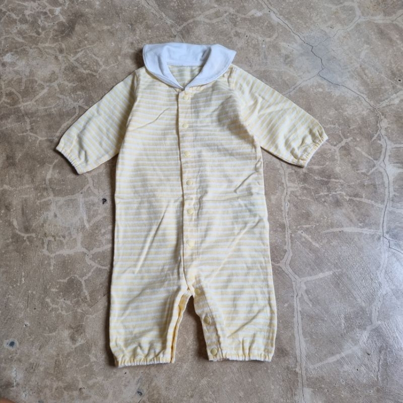 ชุดดรอมเปอร์ 2 way คอปกกะลาสี