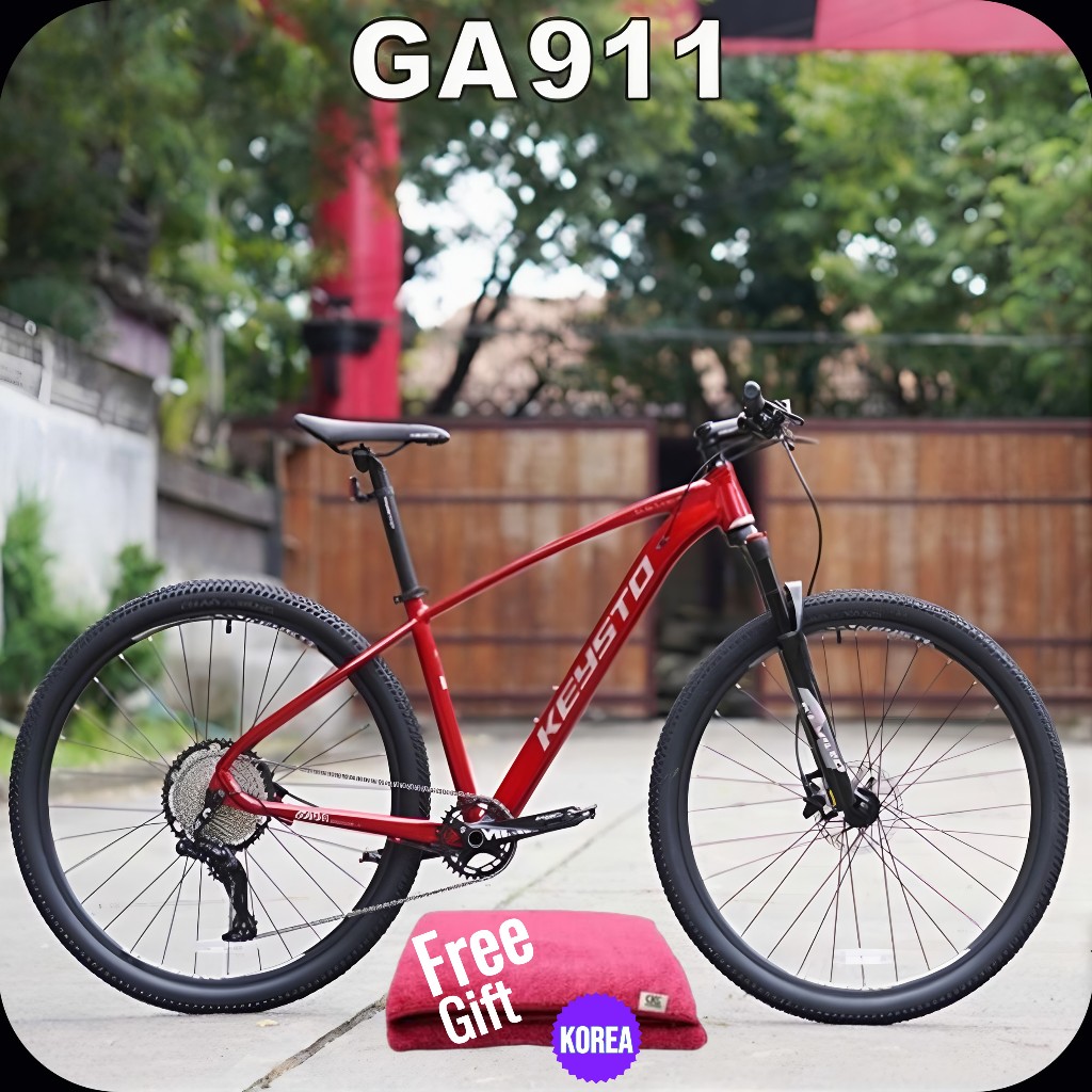 KEYSTO จักรยานเสือภูเขา 29" 11 สปีด HYDR เฟรมอลูฯ นน.15.5กก. ไซส์ 15/17/19" GA911 แถมผ้าอเนกประสงค์