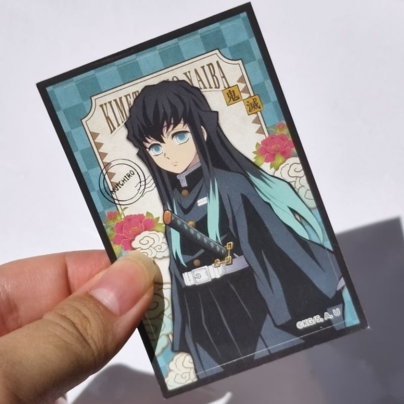 [พร้อมส่ง]Demon slayer : Kimetsu no Yaiba Muichiro Tokito sticker ไยบะดาบพิฆาตอสูร สติกเกอร์ มุอิจิโ