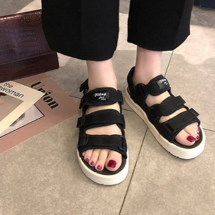 รองเท้าแตะแฟชั่นเกาหลี พื้นหนา กันลื่น ทนทานต่อการสึกหรอ ใส่ได้ทั้งชายและหญิง