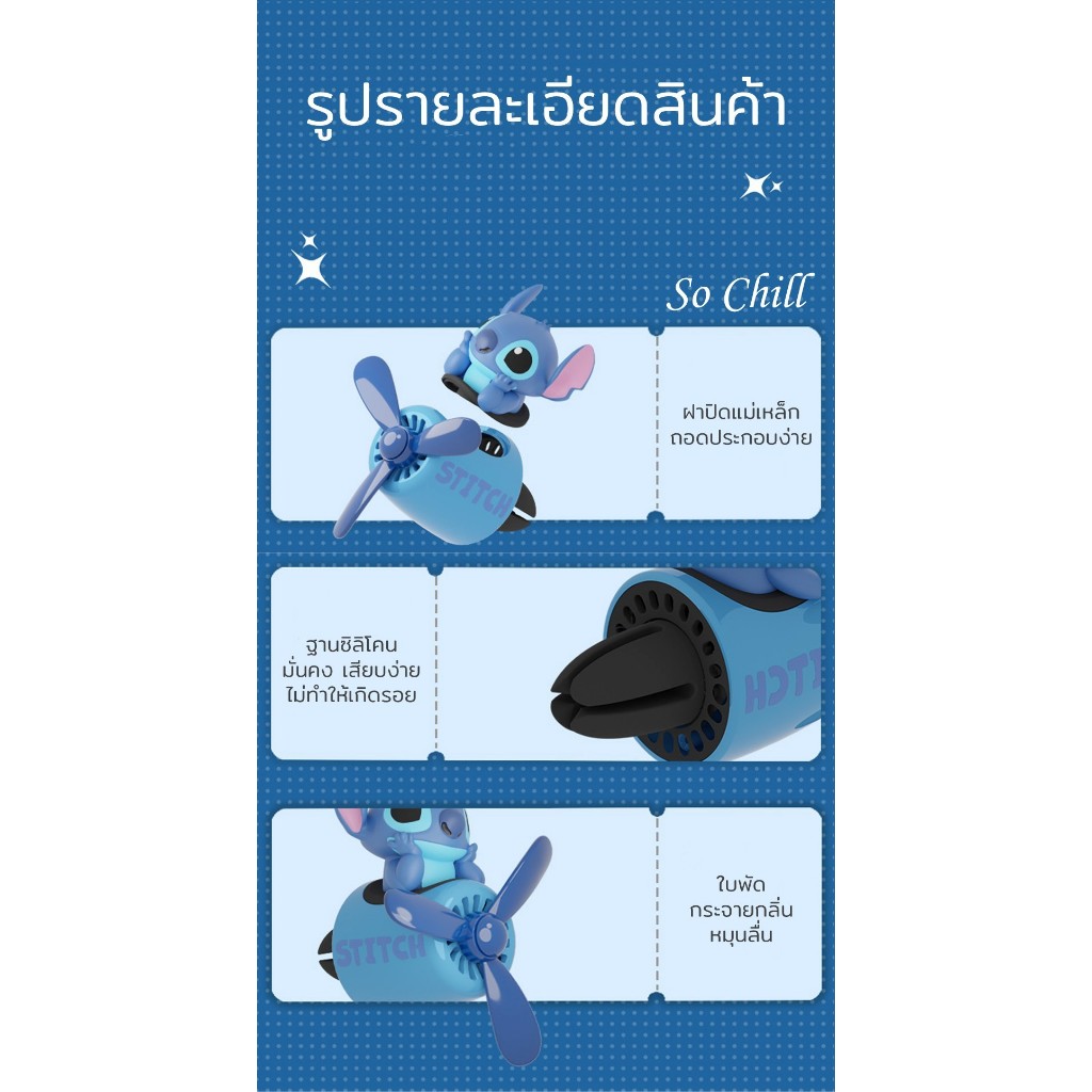 So Chill น้ำหอมติดช่องแอร์รถยนต์ แถมก้อนน้ำหอม2ก้อน - รูปที่ 6