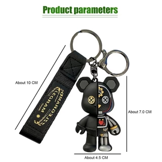 พวงกุญแจหมีหุ่นยนต์ keychains bear รูปหมี ห้อยกระเป๋า ของเล่นของขวญ หลายสี ของเล่นของขวญ