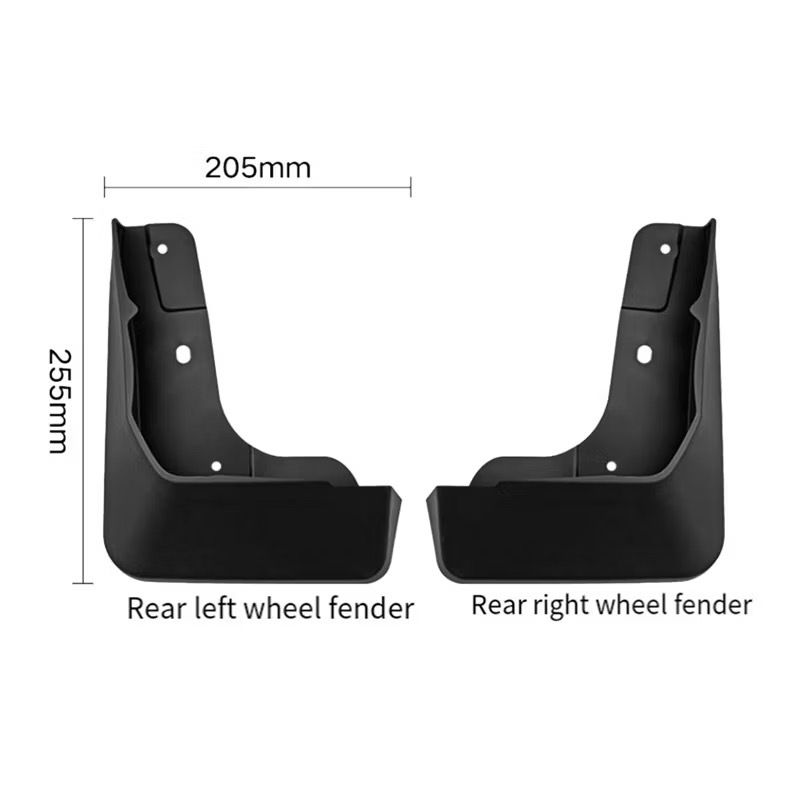 ชุดบังโคลนล้อ สำหรับ TOYOTA YARIS CROSS 2023บังโคลน TOYOTA YARIS CROSS  กันน้ำดีด กันโคลนดีด ขึ้นมาจากล้อ ติดตั้งง่าย (ส - รูปที่ 3