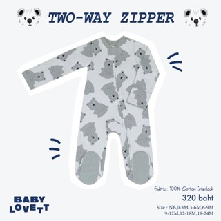 36 Animal - Two-Way Zipper ชุดนอนคลุมเท้า