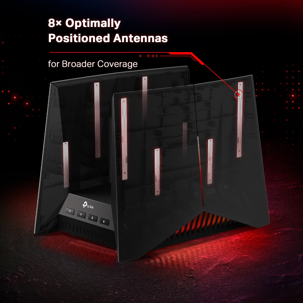 TP-LINK Archer GE800 BE19000 Tri-Band Wi-Fi 7 Gaming Router