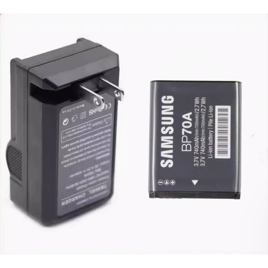 ใหม่ต้นฉบับ Samsung BP70A แบตเตอรี่ / เครื่องชาร์จ SBC-70A แบตเตอรี่ ES65 ES70 ST60 ST90 PL120 PL170
