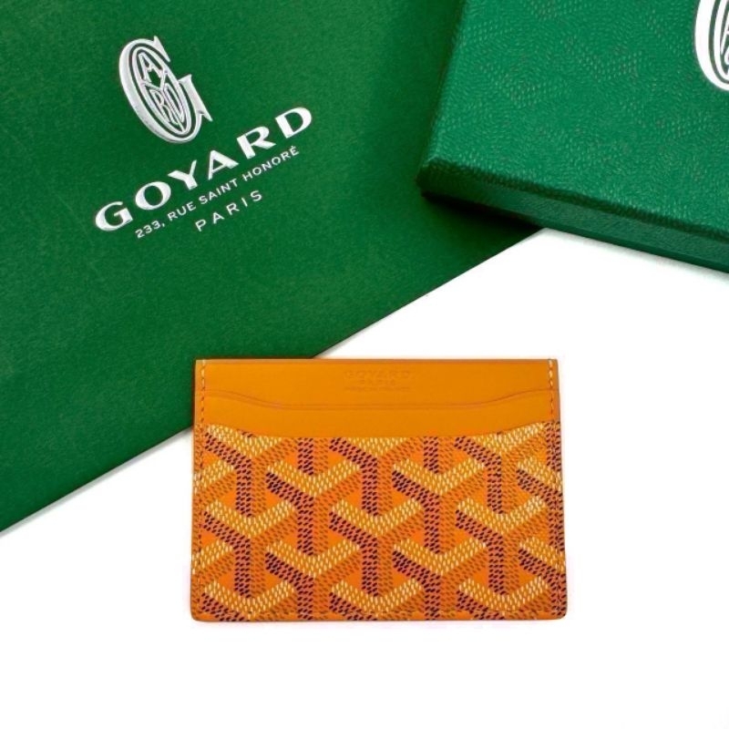 ✈️✈️ลงเครื่อง มาร้อนๆเลยคร้า กระเป๋าใส่บัตร /การ์ด 🔥🔥(New!) Goyard Card Holder มีหลาย สี🔥ใบเสร็จปี25📌รอเช็คสต็อก