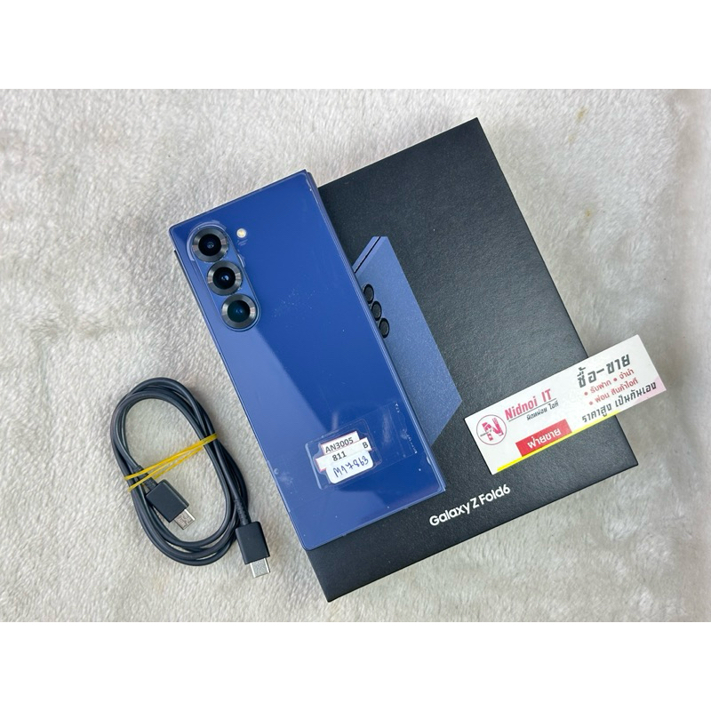 มือสอง Samsung Galaxy Z Fold 6 ประกัน Care+ 12 พฤศจิกายน 25 7.6" (AN3005) มือสอง