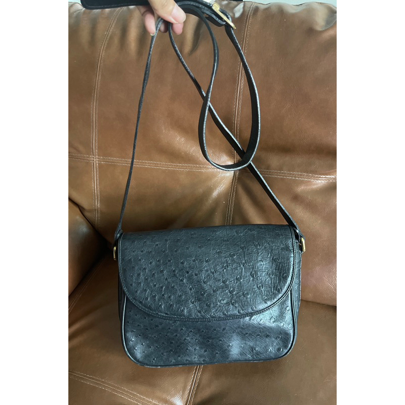 Rudolph Valentino ostrich leather หนังนกกระจอกเทศแท้
