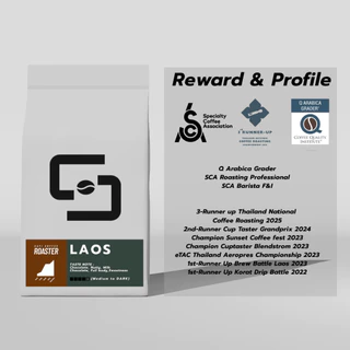 (ออกใบกำกับภาษีได้ !!) กาแฟลาวเกรด Premium คั่วตามมาตรฐาน SCA มีให้เลือกทุกระดับการคั่ว