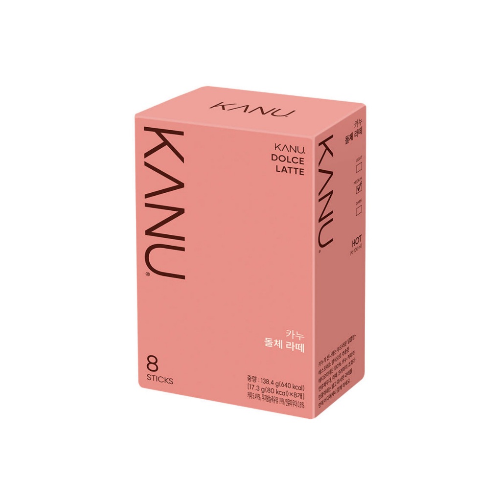 📌 Sale!! [ของแท้] 카누돌체라떼 Maxim Kanu Dolce Latte (โดลเช่ลาเต้ 8 ซอง) 138.4g (EXP: 13 Oct 2026) 📌