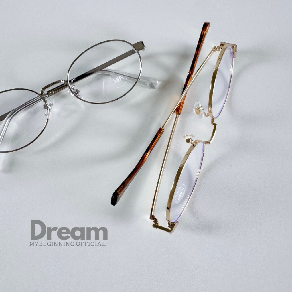 𝐌𝐁𝐍 รุ่น 𝐃𝐫𝐞𝐚𝐦 กรอบแว่นเลนส์ Blue Block Lens สามารถนำไปเปลี่ยนเป็นเลนส์สายตาได้