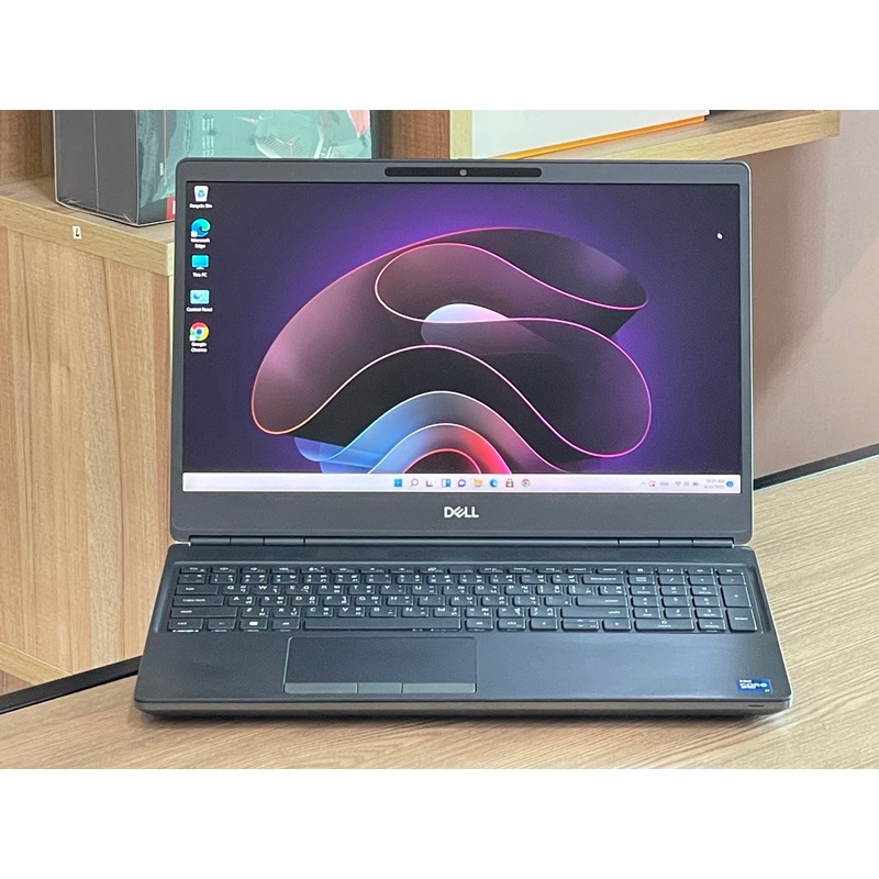 Dell Precision 7560 Mobile WorkStation i7-11850H SSD1TB RAM64GB NVIDIA RTX A4000 (8GB GDDR6) สินค้าม