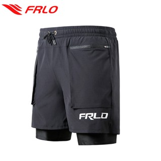 FRLO กางเกงกีฬาขาสั้นผู้ชาย 28-52นิ้ว กางเกงว่ายน้ำแห้งเร็วท…