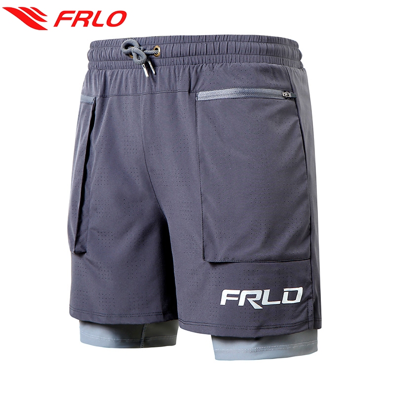 FRLO กางเกงว่ายน้ำชาย 28-52นิ้ว กางเกงกีฬาผู้ชาย มีซับยืดหยุ่นสูงมีกระเป๋าซิปทั้งสองด้าน