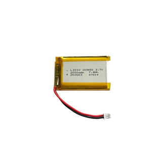Battery แบตเตอรี่ 3.7v 2000mAh 103450 หัวPH2.0 Lithium Ion Polymer/Li-Ion กล้องติดหน้ารถ MP3 MP4 GPS Bluetooth steero