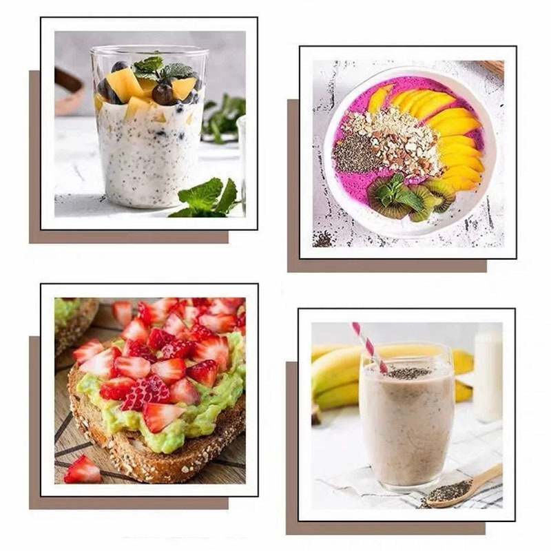 เม็ดเจีย Chia seeds คีโตทานได้ เชีย 奇亚籽 100g-500g - รูปที่ 5