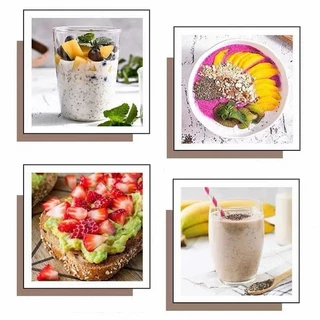 เม็ดเจีย Chia seeds คีโตทานได้ เชีย 奇亚籽 100g-500g