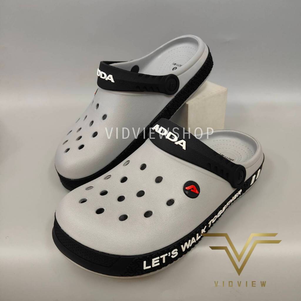 VIDVIEW !!ลดสนั่น!! รองเท้าหัวโต ชาย Adda 55U11 ใส่สบาย พื้นนิ่ม ไซส์ 40-45 ยี่ห้อแอ๊ดด้า