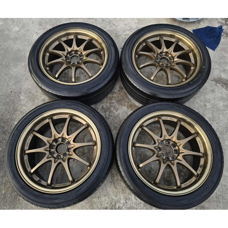 แม็กแต่ง​ CE28 ขอบ17" 4รู100กว้าง 7.5 Off​ 40