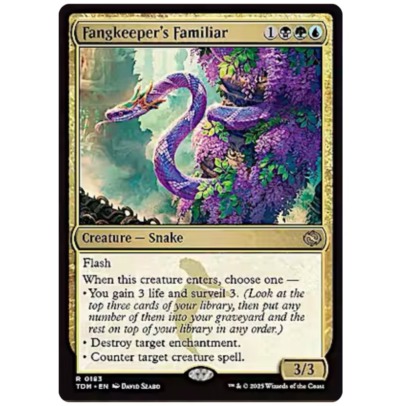 Tarkir: Dragonstorm: Fangkeeper's Familiar