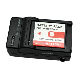 NP-FT1 / NPFT1 / FT1 Battery and Charger For Sony Cybershot DSC-L1,M1,M2,T1,T3,T5,T9,T10,T11,T33