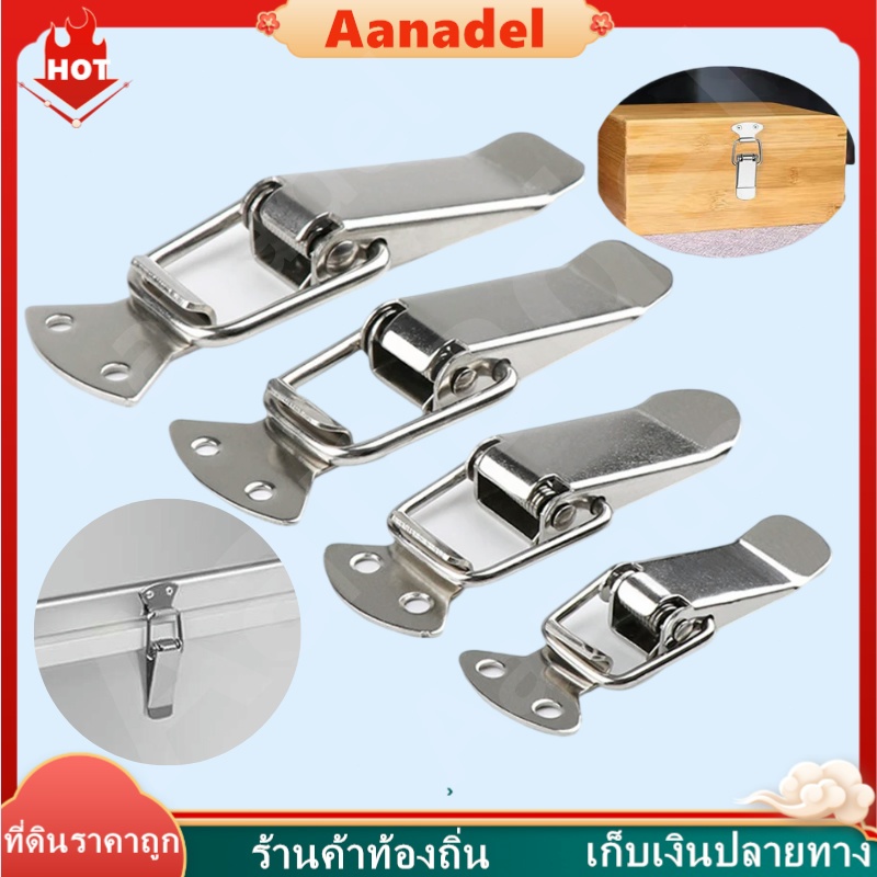 🔵AA🔵หูล็อคปิ่นโต กิ๊บล็อค หูล็อค หูปิ่นโต Snap Lock หูปิ่นโตสปริงดึงกลับ แบบห่วงล็อค กิ๊บล็อค หูล็อค หูปิ่นโต