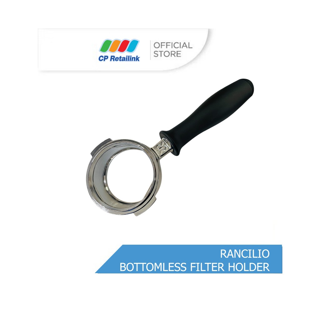 อะไหล่เครื่องชงกาแฟ (ด้ามชง) RANCILIO (30028730) 10071003 BOTTOMLES FILTERHOLDER ใช้ได้กับ RANCILIO ทุกรุ่น