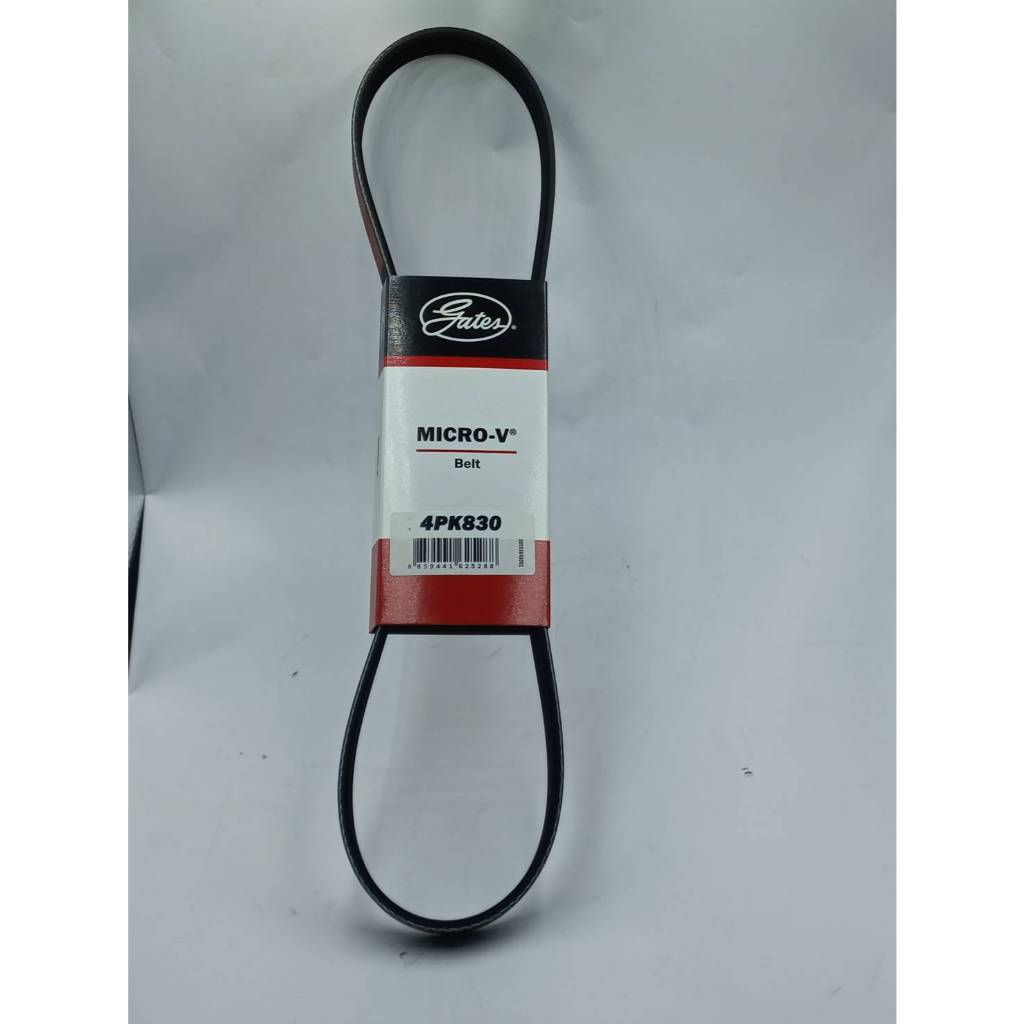 สายพาน GATES สายพาน เบอร์ 4PK-830 ความยาว 4PK-830 ใช้กับรถยนต์ NISSAN /  HONDA / และ อื่นๆ
