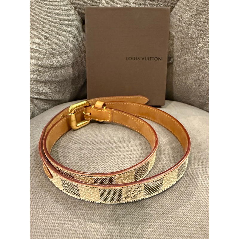 Louis Vuitton  belt มือสอง ของแท้ 100%