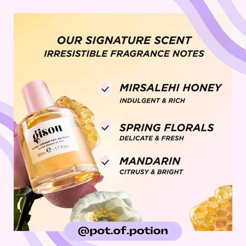 พร้อมส่ง Gisou — Honey Infused Hair Perfume รูปที่ 5