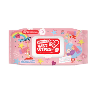 IRIS OHYAMA Daddy Sensitive Wet Tissue ผ้าเช็ดทำความสะอาดผิวแบบเปียก 80sheets